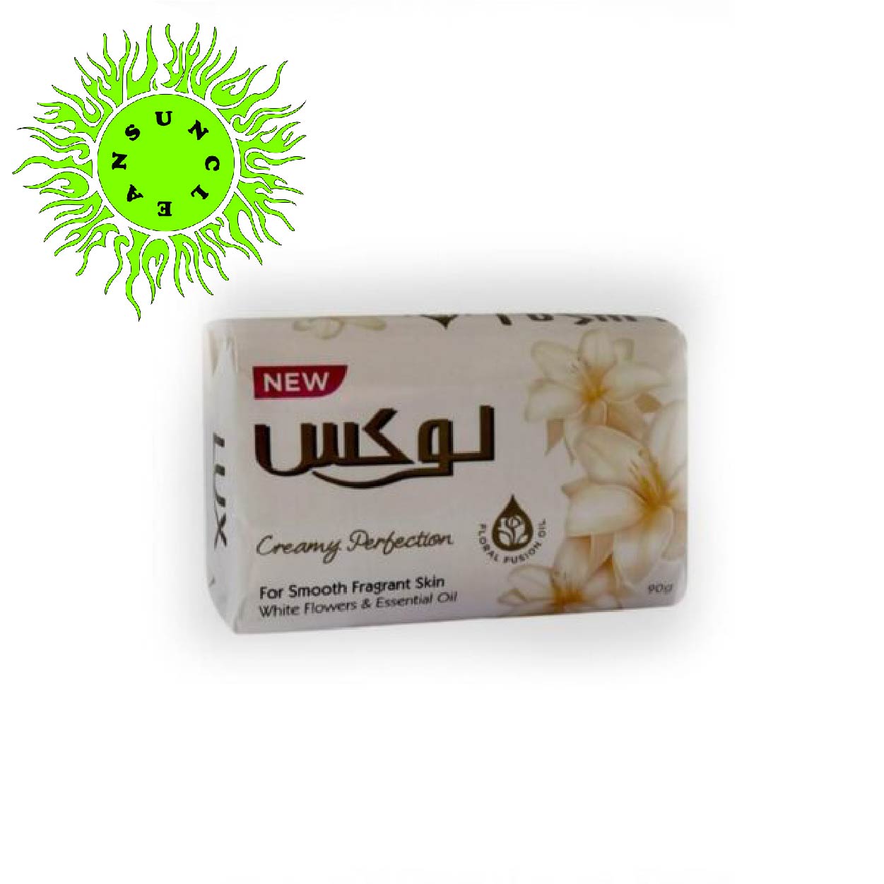 صابون لوکس با رایحه گل یاس بسته 6 عددی وزن 90 گرم