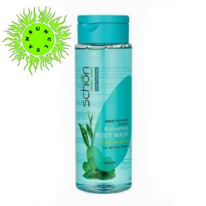 شامپو بدن شون رایحه چای سبز نعنا حجم 420 میلی لیتر