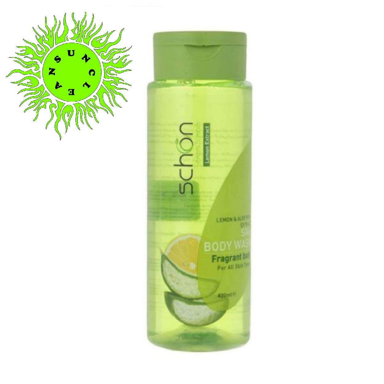 شامپو بدن شون رایحه لیموآلورا حجم 420 میلی لیتر