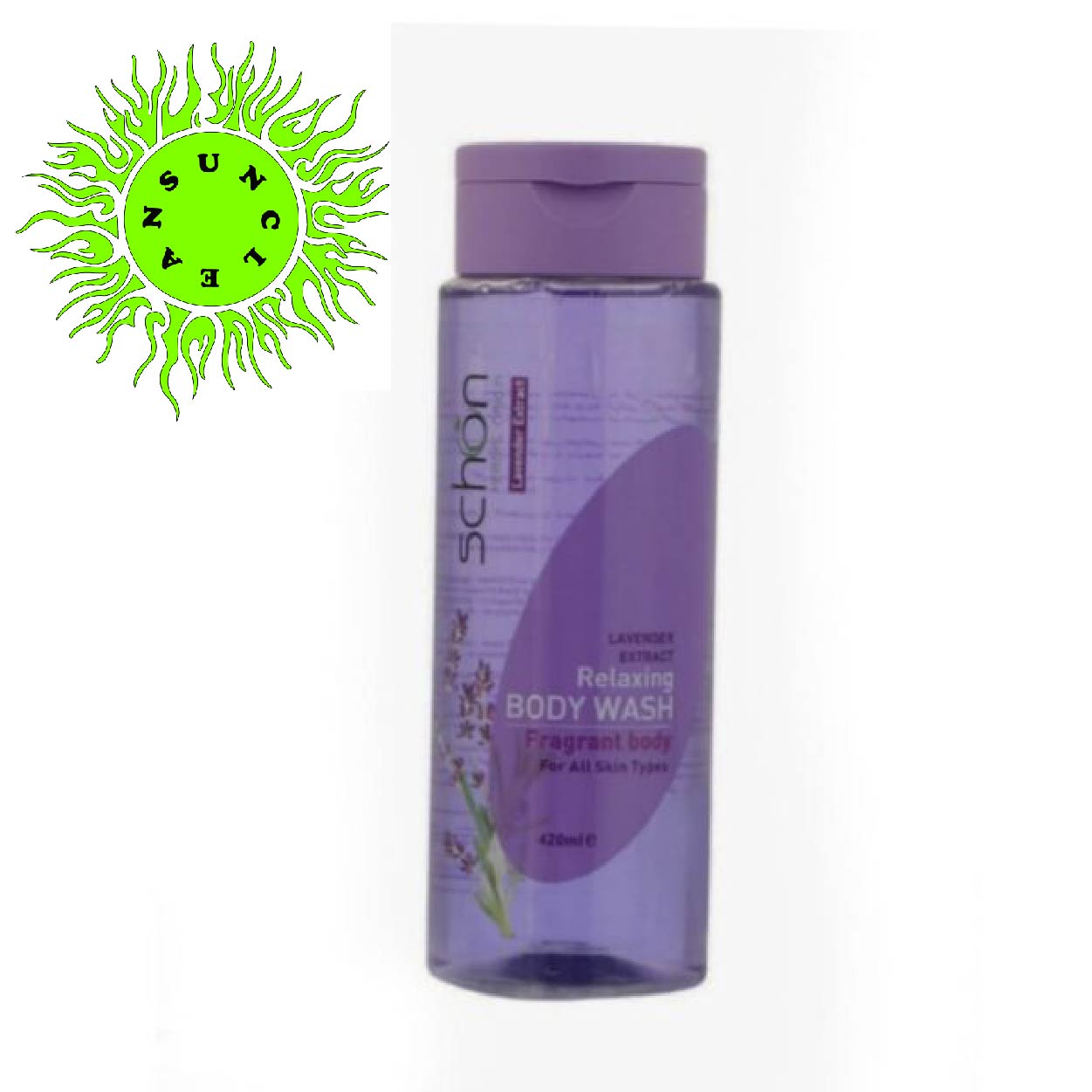 شامپو بدن شون رایحه اسطوخودوس حجم 420 میلی لیتر