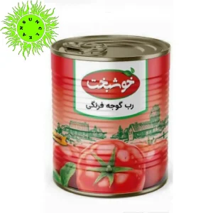 رب گوجه فرنگی خوشبخت 800 گرم بسته 12 عددی