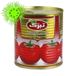 رب گوجه فرنگی تبرک 800 گرم بسته 12عددی